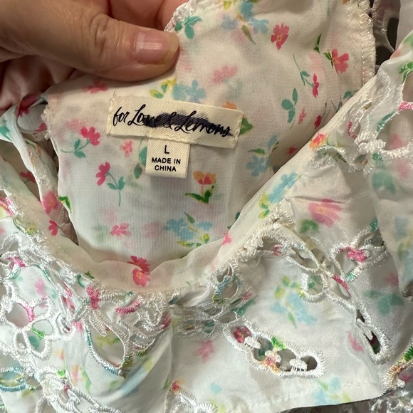 For Love and Lemons Women's Magnolia Mini‎ Dress Size Large - Picture 5 of 7